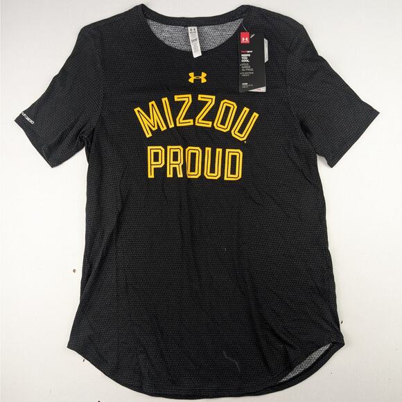 Under Armour Missouri Mizzou Tigers Women's Tee - Medium - Picture 1 of 4